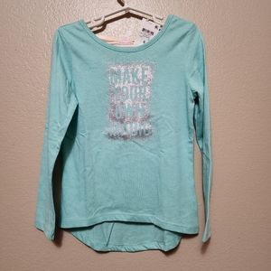 Glitter Long-sleeve w/ Bow Insert